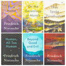Collected Works of Friedrich Nietzsche – 6 Book Hardcover Collection Box Set (Thus Spoke Zarathustra, Beyond Good and Evil, The Birth of Tragedy & More)