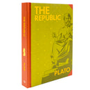 The Republic by Plato : Wilco Classics Sprayed Edge Premium Hardback Edition