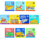 Amazing Machines Collection by Tony Mitton and Ant Parker 10 Books Box Set