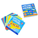 Amazing Machines Collection by Tony Mitton and Ant Parker 10 Books Box Set
