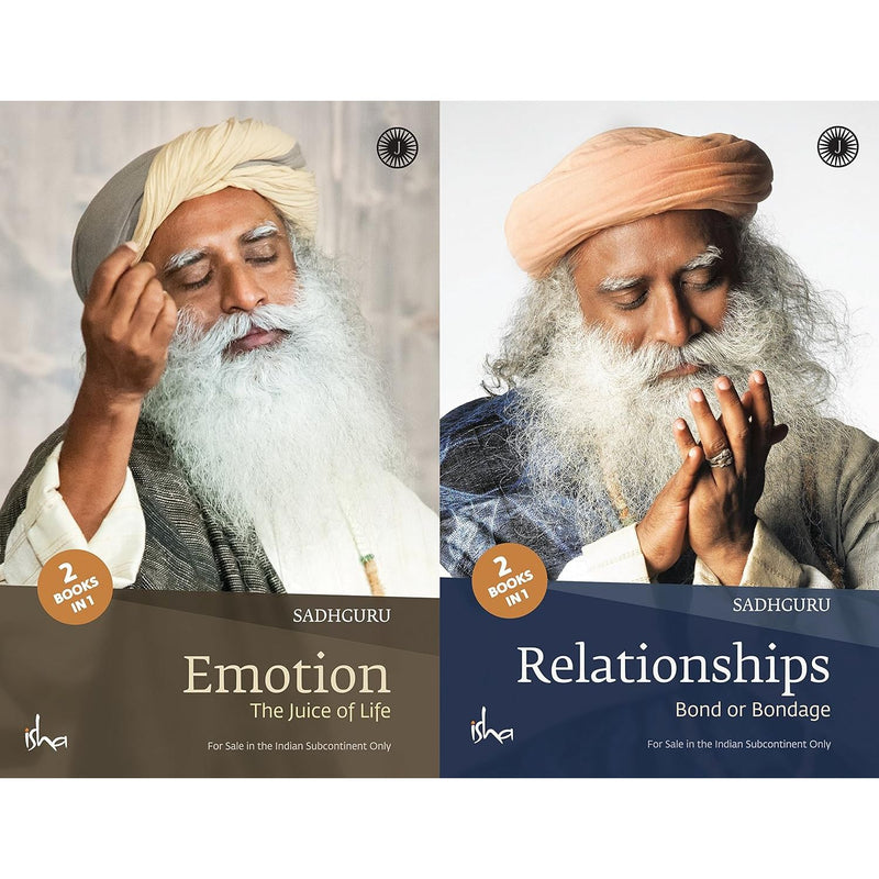 ["2 books in 1", "9789386867506", "emotion", "Emotion and Relationships", "mind body spirit", "mind body spirit books", "Relationships", "sadhguru", "sadhguru biopic news", "sadhguru book cd", "sadhguru book collection", "sadhguru book collection set", "sadhguru books", "sadhguru collection", "Spiritual", "Spiritual Healing", "Spirituality"]