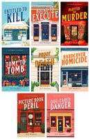St. Marin's Cozy Mystery Series 8 Books Collection Set by ACF Bookens (Entitled to Kill, Bound To Execute, Plotted For Murder and More)