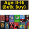 (Age 11-16 Book Bundle Bulk Buy Set) Young Teen/Adult Fiction Books Thriller, Fantasy, Adventure