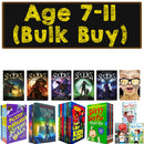 (Age 7-11 Books Bundle Bulk Buy) Rick Riordan, Joseph Delaney, Josh Lacey, Holly Smale (38 Childrens Books Collection Set)