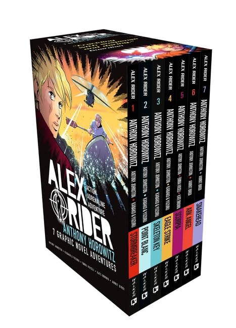 ["9781406398830", "9781529531510", "alex rider books", "alex rider books in order", "alex rider books set", "alex rider collection", "alex rider graphic novels", "alex rider graphic novels collection", "alex rider series", "alex rider set", "anthony horowitz", "anthony horowitz alex rider", "anthony horowitz alex rider books", "anthony horowitz alex rider collection", "anthony horowitz alex rider series", "anthony horowitz books", "anthony horowitz books in order", "ark angel", "eagle strike", "graphic novels", "point blanc", "scorpia", "skeleton key", "snakehead", "stormbreaker", "young adults"]