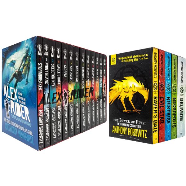 Anthony Horowitz Books Collection set at Books 4 People Bookstore