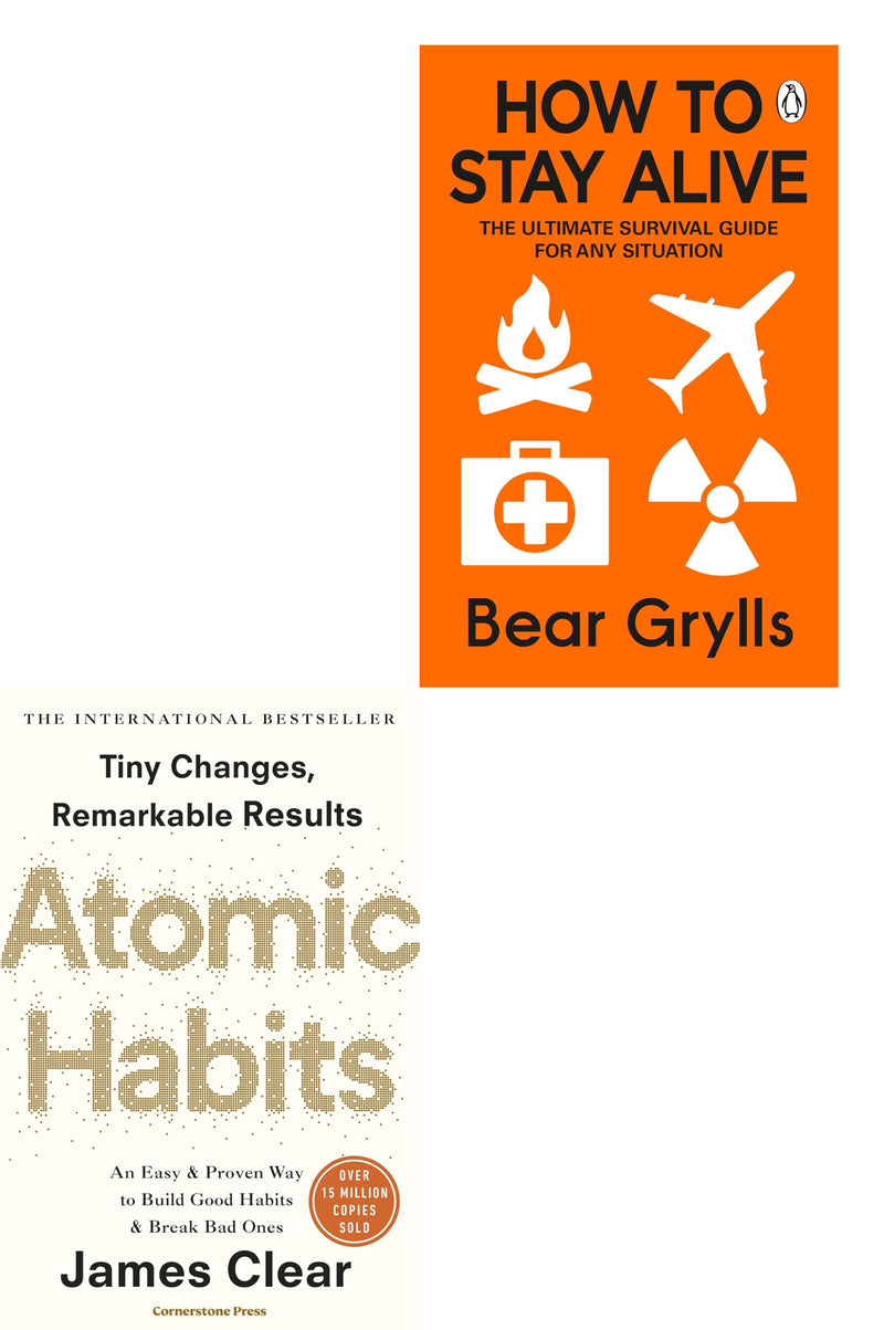 ["9780678467565", "Atomic Habits", "atomic habits book", "atomic habits by james clear", "atomic habits james clear", "Atomic Habits the life-changing", "Atomic Habits: The life-changing by James Clear", "book atomic habits", "General Sports", "Hobbies & Games", "How to Stay Alive", "How to Stay Alive : The Ultimate Survival Guide for Any Situation by Bear Grylls", "How to Stay Alive The Ultimate Survival Guide for Any Situation", "International Bestseller Atomic Habits", "james clear atomic habits", "Outdoor survival skills", "Practical & Motivational Self Help", "the atomic habits"]