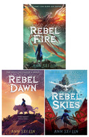 The Rebel Skies Trilogy by Ann Sei Lin (Rebel Skies, Rebel Fire, Rebel Dawn)