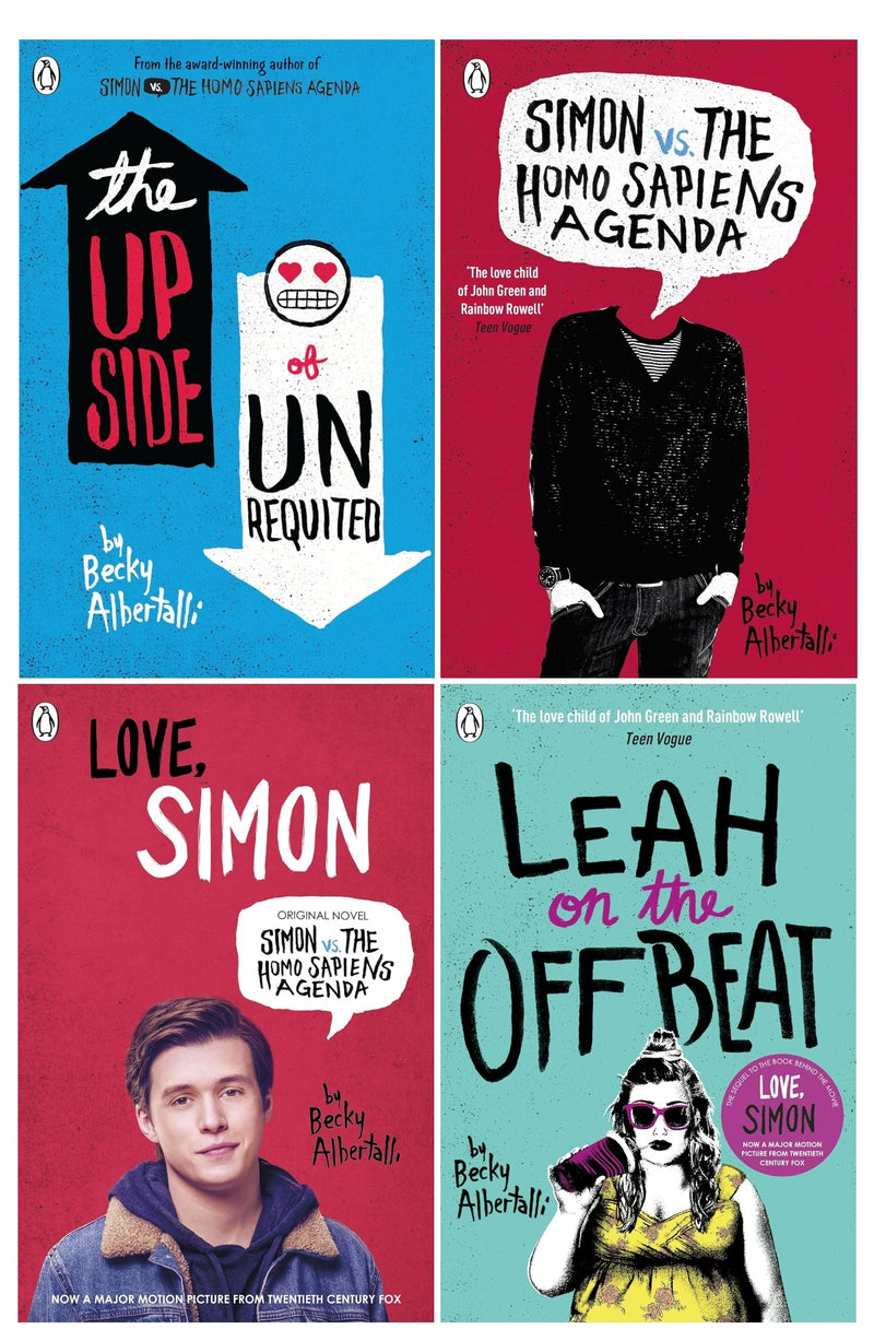 ["9780678464090", "Becky Albertalli", "Becky Albertalli books", "Becky Albertalli collection", "Becky Albertalli love simon", "Becky Albertalli series", "Becky Albertalli set", "Children Books (14-16)", "Fiction for Young Adults", "gay", "Leah on the Offbeat", "lgbt", "lgbt fiction", "lgbt romance", "Love Simon", "love simon series", "Romance", "romance books", "romance fiction", "Simon vs. the Homo Sapiens Agenda", "teen fiction", "teen romance", "The Upside of Unrequited", "world of love simon", "young adult", "young adult books", "young adult fiction", "young adults", "young adults books", "young adults fiction"]