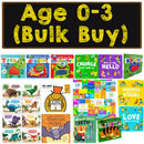 (Age 0-3 Book Bundle Bulk Buy Set) Kids Books , Toddler Books, Early Learning Reading Books, Bulk Buy, Childrens Books Collection Set