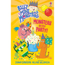 Billy and the Mini Monsters 6 Books Collection Set by Zanna Davidson SERIES 1 (Monsters go to School, on a Plane, In the Dark, Go to a Party! and More)