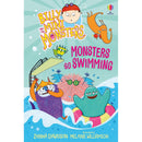 Billy and the Mini Monsters 6 Books Collection Set by Zanna Davidson SERIES 1 (Monsters go to School, on a Plane, In the Dark, Go to a Party! and More)