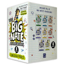 Big Nate Series 8 Books Collection Box Set by Lincoln Peirce – Strikes Again, On a Roll & Funny School Adventure Collection for Kids