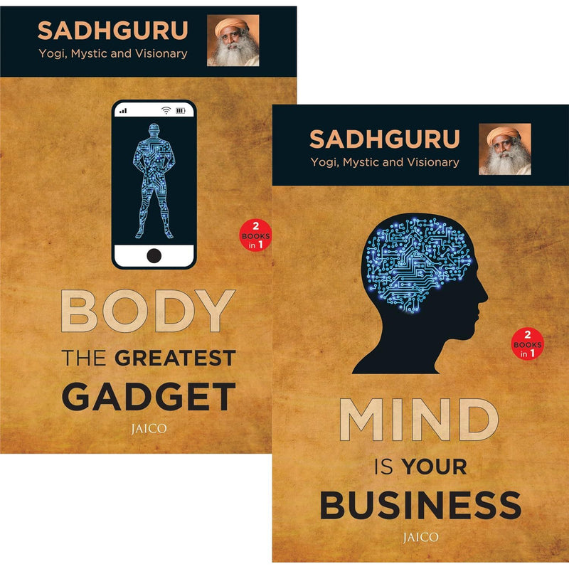 ["2 books in 1", "9788184956955", "body the greatest gadget", "emotion", "mind body spirit", "mind body spirit books", "mind is your business", "sadhguru", "sadhguru biopic news", "sadhguru book cd", "sadhguru book collection", "sadhguru book collection set", "sadhguru books", "sadhguru collection", "Spiritual", "Spiritual Healing", "Spirituality"]