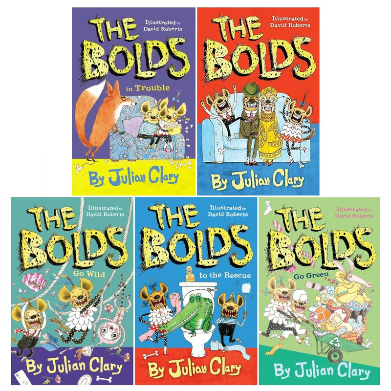 ["childrens books", "Childrens Books (7-11)", "cl0-PTR", "Go Green", "Go Wild", "In trouble", "Julian Clary", "Julian Clary Bolds 4 Books", "julian clary book set", "julian clary books", "julian clary collection", "julian clary the bolds", "julian clary the bolds book set", "julian clary the bolds collection", "The Bolds", "the bolds book set", "the bolds books", "the bolds collection", "The Bolds Julian Clary Collection", "The Bolds to the Rescue", "To The Rescue", "young teen"]