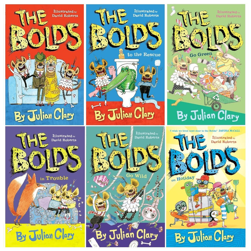 ["childrens books", "Childrens Books (7-11)", "cl0-PTR", "Go Green", "Go Wild", "In trouble", "Julian Clary", "Julian Clary Bolds 4 Books", "julian clary book set", "julian clary books", "julian clary collection", "julian clary the bolds", "julian clary the bolds book set", "julian clary the bolds collection", "on Holiday", "The Bolds", "the bolds book set", "the bolds books", "the bolds collection", "The Bolds Julian Clary Collection", "The Bolds to the Rescue", "To The Rescue", "young teen"]