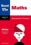 Bond 11+ Maths English Verbal Non-Verbal Reasoning Assessment Practice 5-6 years 4 Books Set (Bond Assessment Papers)