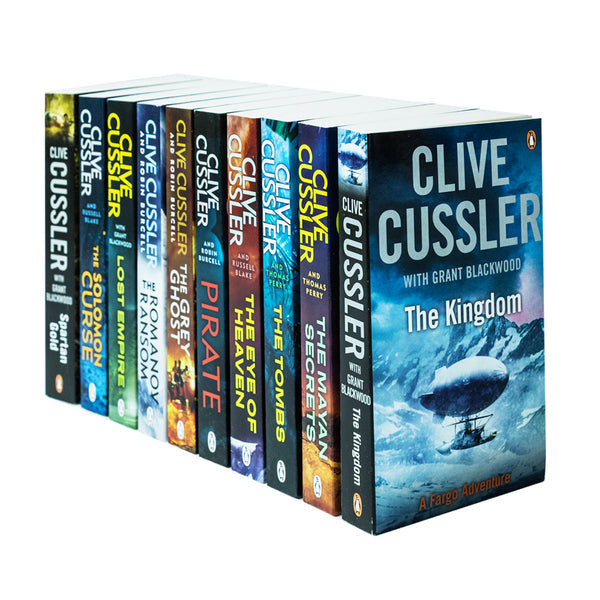 ["9789123541560", "clive cussler", "clive cussler book collection", "clive cussler book collection set", "clive cussler books", "clive cussler collection", "clive cussler fargo adventures", "clive cussler fargo adventures book collection", "clive cussler fargo adventures book collection set", "clive cussler fargo adventures books", "clive cussler fargo adventures collection", "Clive Cussler Sam and Remi Fargo Adventures", "lost empire", "pirate", "Sam and Remi Fargo Adventures", "spartan gold", "the eye of heaven", "the grey ghost", "the kingdom", "the mayan secrets", "the romanov ransom", "the solomon curse", "the tombs"]