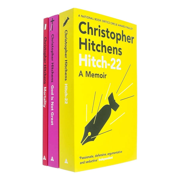 Mortality, God Is Not Great, Hitch 22 By Christopher Hitchens Collection 3 Books Set