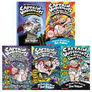 The Captain Underpants Colossal Color 5 Books Collection Set by Dav Pilkey