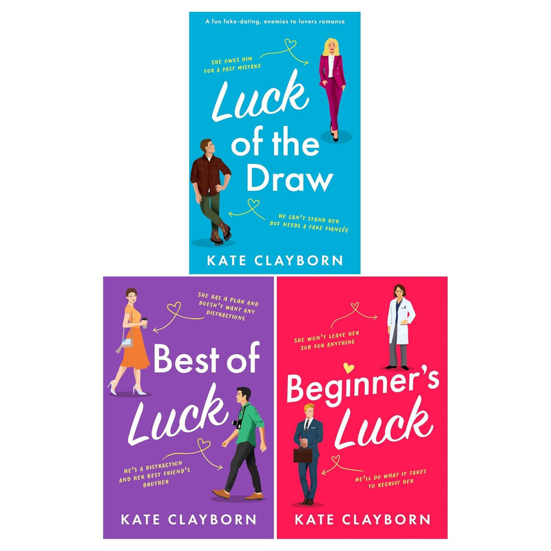 ["9780678463260", "adult fiction", "Adult Fiction (Top Authors)", "adult fiction book collection", "adult fiction books", "adult fiction collection", "Beginner's Luck", "Best of Luck", "Chance of a Lifetime", "Chance of a Lifetime collection", "Chance of a Lifetime series", "contemporary romance", "kate clayborn", "kate clayborn books", "kate clayborn collection", "kate clayborn series", "kate clayborn set", "Luck of the Draw", "new adult romance", "Romance", "romance books", "romance fiction", "Romance Novels", "Romance Stories"]