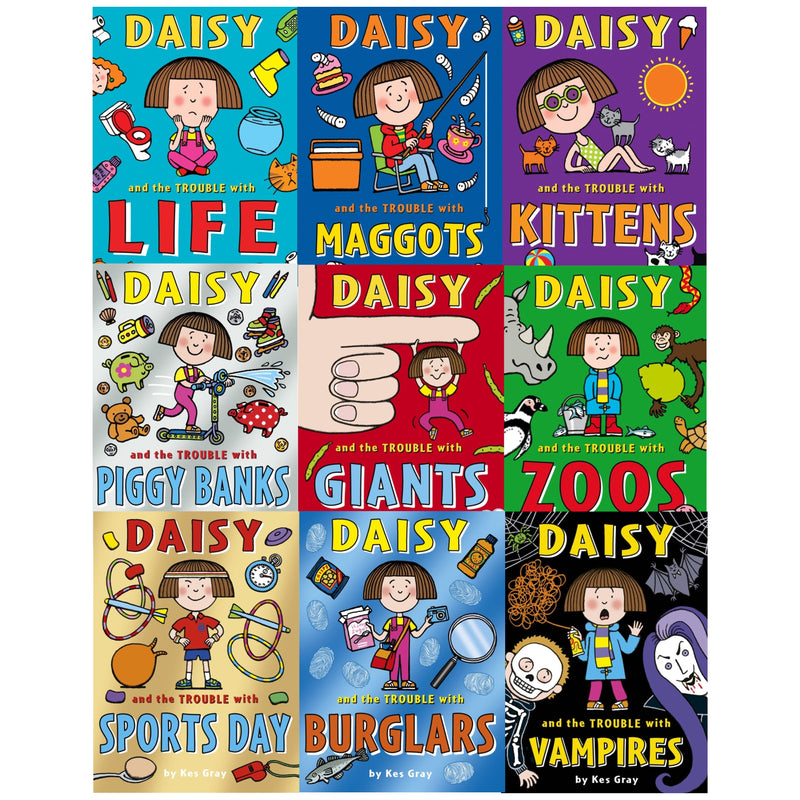 ["9789526510026", "Bestselling Children Book", "Book for Childrens", "books for children", "books for childrens", "children book set", "children books set", "children collection", "children fiction", "children fiction books", "childrens books", "Childrens Books (5-7)", "Childrens Collection", "cl0-VIR", "Daisy and the Trouble Collection", "Daisy and the Trouble Kes Gray Collection", "Daisy and the Trouble with Burglars", "Daisy and the Trouble With Christmas", "Daisy and the Trouble With Coconuts", "Daisy and the Trouble with Giants", "Daisy and the Trouble with Kittens", "Daisy and the Trouble with Life", "Daisy and the Trouble with Maggots", "Daisy and the Trouble with Piggy Bank", "Daisy and the Trouble with Sports Day", "Daisy and the Trouble with Vampires", "Daisy and the Trouble with Zoos", "Kes Gray", "Kes Gray Collection", "Red Fox", "young teen"]