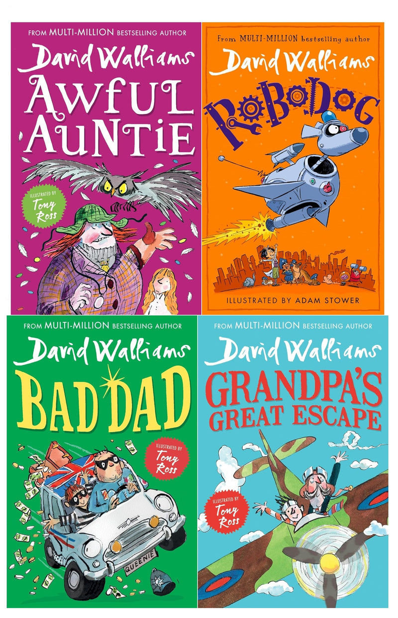 ["Adventure", "adventure books", "adventure fiction", "adventure stories", "amazing adventures", "Awful Auntie", "Book for Childrens", "children adventure books", "childrens books", "Childrens Books (7-11)", "Childrens Collection", "David Walliams", "David Walliams Book Collection", "David Walliams Book Collection Set", "david walliams book set", "david walliams books", "david walliams books set", "David Walliams Box set", "David Walliams collection", "david walliams set", "fun-tastic families", "Robodog", "the world of david walliams", "the world of david walliams box set"]