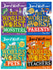 David Walliams Collection 4 Books Set (The Worlds Worst Teachers, The Worlds Worst Parents, The Worlds Worst Pets, The Worlds Worst Monsters)