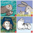 Emma Dodd Animal Series 4 Books Collection Set (Together, Love, Happy & Wish)