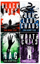Evil Walks Among Us Supernatural Thriller Series 4 Books Set by Erik Henry Vick (The Hag, Our Lady Chaos, Wrath Child, Black Bags)