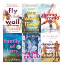 E. Lockhart 6 Books Collection Set (Fly on the Wall, Dramarama, The Disreputable History of Frankie Landau-Banks, We Were Liars, Genuine Fraud, Family of Liars)