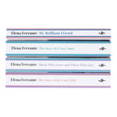 Neapolitan Novels Series Elena Ferrante Collection 4 Books Bundle (My Brilliant Friend, The Story of a New Name, Those Who Leave and Those Who Stay, Story of the Lost Child)