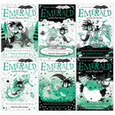 World of Isadora Moon Emerald Series 6 Books Collection Set – (Magic Shell, Lost Treasure, New Arrival, Sea Dragon, Sea Sprites, Runway Royal)