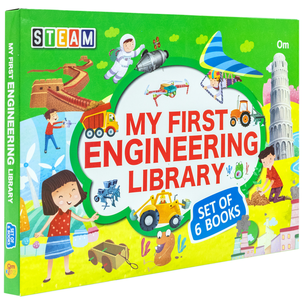 My First Engineering Library Set of 6 Books [Level 1 - 3]