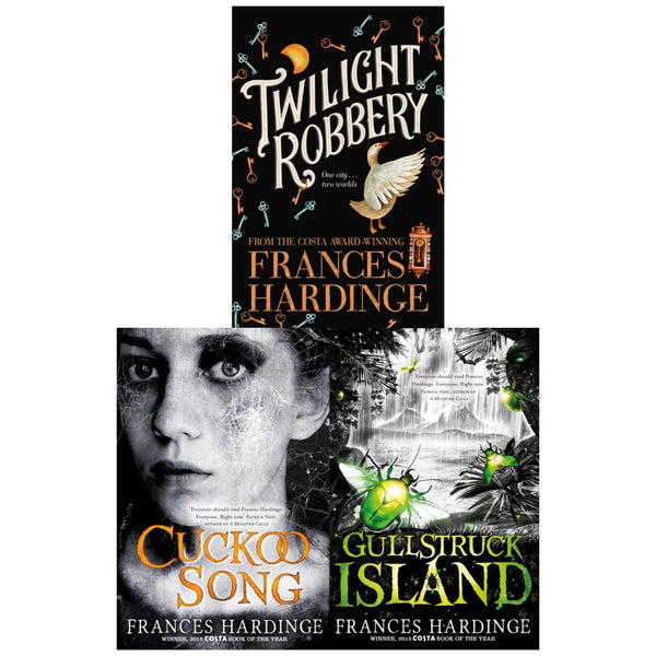 Frances Hardinge Collection 3 Books Set - Cuckoo Song, Twilight Robbery And Gullstruck Island