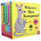 Felt Flaps and the Mirror 5 Books By Ingela P Arrhenius (Where's Mr Duck, Where's Mr Lion, Where's Mrs Kangaroo, Where's Mrs Hen, Where's Mrs Zebra)