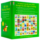 Usborne Very First Reading Library 50 Books Set Collection Age 3+ (Read At Home)