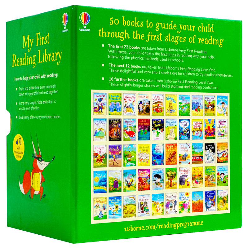 ["9781409570202", "9781805073352", "Children Reading books", "Childrens Books (5-7)", "cl0-PTR", "Early readers", "Infants", "Read at home", "Usborne", "usborne box set", "Usborne My Very First Reading Library 50 Books Set", "usborne reading collection", "usborne reading library", "usborne very first reading", "usborne very first reading books set", "usborne very first reading box set", "usborne very first reading collection"]