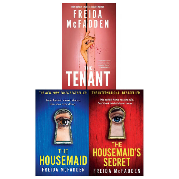 Freida McFadden 3 Books Collection Set (The Tenant, The Housemaid & The Housemaid's Secret)