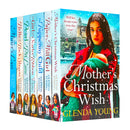 Glenda Young Collection 7 Books Set (A Mother&#39;s Christmas Wish, The Paper Mill Girl, Belle of the Back Streets, The Tuppenny Child, Pearl of Pit Lane, The Girl with the Scarlet Ribbon, The Miner&#39;s Lass)