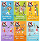 Girls F.C. 6 Books Collection Set by Helena Pielichaty (What's Ukranian for Football, Who's Hungry For a Game, Is an Own Goal Bad, Are All Brothers Foul, Can Ponies Take Penalties, Do Goalkeepers Wear