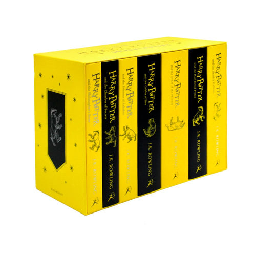 MISSING BOX - Harry Potter Hufflepuff House Editions PAPERBACK Box Set: J.K. Rowling - 7 books Set
