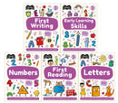 Help With Homework 5 Books Collection Set Age 3+ (Early Learning Skills, First Reading, First Writing, Letters, Numbers)