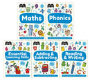 Help With Homework 5 Books Collection Set Age 5+ (Essential Learning Skills, Maths, Phonics, Reading & Writing, Adding & Subtracting)