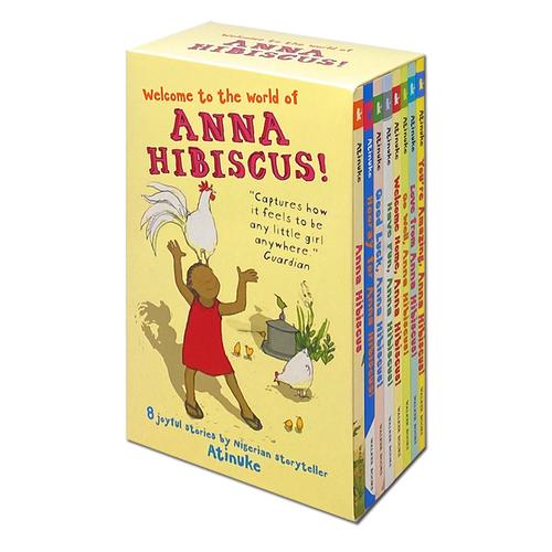 BOX MISSING - Hibiscus Series 8 Books Collection Set By Atinuke - Anna Hibiscus Hooray For Welcome Home Goo..