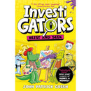 InvestiGators Series by John Patrick Green Books 6-9 4 Books Set (All Tide Up, Heist and Seek, Class Action, [HB] Case Files)