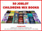 Joblot Wholesale Of 50 New Childrens Books Collection Set Reading Educational