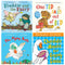 Julia Donaldson Early Readers Collection 4 Books Set (The Flying Bath, One Ted Falls Out of Bed, Freddie and The Fairy, Chocolate Mousse for Greedy Goose)
