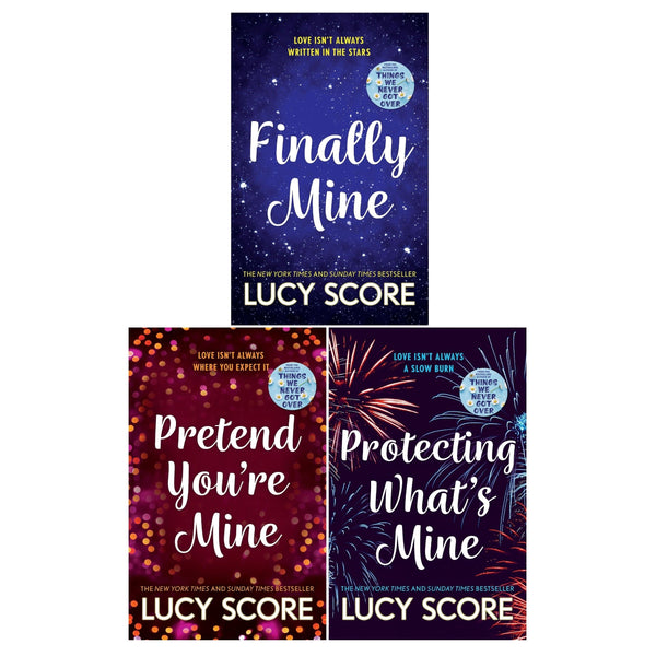 The Benevolence Series 3 Books Collection Set by Lucy Score (Pretend You're Mine, Finally Mine, Protecting What’s Mine)