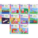 Learn with Peppa Pig: Phonics Level 2 Storybooks - 10 Books Set | Reading longer words and phrases